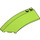 LEGO Lime Wedge Curved 3 x 8 x 2 Left (41750 / 42020)