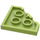 LEGO Lime Wedge Plate 3 x 3 Corner (2450)