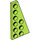 LEGO Lime Wedge Plate 3 x 6 Wing Right (54383)