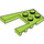 LEGO Lime Wedge Plate 4 x 4 with 2 x 2 Cutout (41822 / 43719)