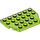 LEGO Lime Kile Plate 4 x 6 uten Hjørner (32059 / 88165)