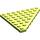 LEGO Lime Wedge Plate 8 x 8 Corner (30504)