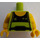 LEGO Limetková Weightlifter Trup (973 / 88585)