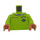 LEGO Limette Woman - Referee Minifig Torso (973 / 76382)
