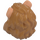 LEGO Lion&#039;s Mane Hair with Flesh Ears (49400)