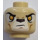 LEGO Lion Tribe Warrior Minifigure Head (Recessed Solid Stud) (3626 / 19851)
