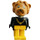 LEGO Lionel Lion met Mayor&#039;s Keten Fabuland Figuur