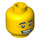 LEGO Lizard Man Head (Safety Stud) (3626 / 97080)