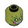 LEGO Lizard Minifigure Head (Safety Stud) (3274 / 106189)