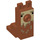 LEGO Llama Head with Dark Tan Decoration (76872)