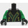 LEGO Lloyd - Black and Green Kimono Torso (973)