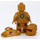 LEGO Lloyd - Golden Ninja med Skulderrustning og Gold Hode Minifigur