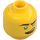 LEGO Lloyd with Tan hair Minifigure Head (Recessed Solid Stud) (3626 / 33869)