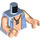 LEGO Luke Skywalker (Beach Luke) Minifig Torso (973)