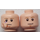 LEGO Luke Skywalker Head with Scars and Mouse (Recessed Solid Stud) (3626 / 24024)