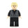 LEGO Luke Skywalker mit Dark Stone Grau Jedi Robe und Beige Haar (Smile) Minifigur