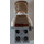 LEGO Luke Skywalker met Hoth Kleding met Donker zandbruin Helm Minifiguur