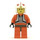 LEGO Luke Skywalker con Pilota Vestito Minifigure (Fianchi grigio scuro)