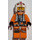 LEGO Luke Skywalker z Pilot Strój z Printed Nogi I Przyłbica W dół / W górę z Askew Przód Płyta Minifigurka