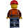 LEGO Lumberjack med Brun Skjorta Minifigur