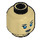 LEGO Luminara Unduli Minifigure Head (Recessed Solid Stud) (3626 / 26957)