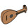 LEGO Lute with Dark Brown Neck and Silver Strings (80503 / 83344)