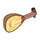 LEGO Lute with Mandolin with Red Stem (80503 / 101523)