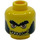 LEGO Mad Scientist Head (Safety Stud) (3626)