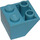 LEGO Maersk Blue Slope 2 x 2 (45°) Inverted with Flat Spacer Underneath (3660)