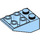LEGO Maersk Blauw Helling 2 x 3 (25°) Omgekeerd met verbindingen tussen noppen (2752 / 3747)
