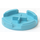 LEGO Azul Maersk Plana 2 x 2 Circular con parte inferior &quot;X&quot; (4150)