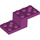 LEGO Magenta Bracket 2 x 5 x 1.3 with Holes (11215 / 79180)