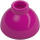 LEGO Magenta Brique 1.5 x 1.5 x 0.7 Rond Dome Chapeau (37840)