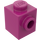 LEGO Magenta Kostka 1 x 1 s Cvoček na Jeden Postranní (87087)