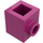 LEGO Magenta Brick 1 x 1 with Stud on One Side (87087)