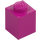 LEGO Magenta Stein 1 x 1 mit Noppe auf Ein(e) Seite (87087)