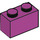 LEGO Magenta Brique 1 x 2 avec tube inférieur (3004 / 93792)