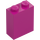 LEGO Magenta Kostka 1 x 2 x 2 s vnitřním držákem čepu (3245)