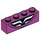 LEGO Magenta Steen 1 x 4 met Neck (3010 / 79132)