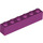 LEGO Magenta Brick 1 x 6 (3009 / 30611)