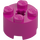 LEGO Magenta Brick 2 x 2 Round (3941 / 6143)