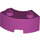 LEGO Magenta Brick 2 x 2 Round Corner with Stud Notch and Reinforced Underside (85080)