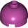 LEGO Magenta Brick 2 x 2 Round with Dome Top (with Axle Holder) (3262 / 30367)