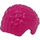 LEGO Magenta Coiled Hair (21778)