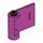 LEGO Magenta Door 1 x 3 x 2 Right with Hollow Hinge (92263)