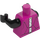 LEGO Magenta Drift Minifig Torso (973)