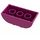 LEGO Magenta Duplo Backstein 2 x 4 mit Gebogen Sides (98223)