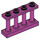 LEGO Magenta Fence Spindled 1 x 4 x 2 with 4 Top Studs (15332)