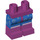 LEGO Magenta Flashback Lucy Minifigure Hips and Legs (3815 / 50510)