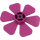 LEGO Magenta Flower/propeller Ø61,84 (30078)